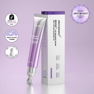 Awemoist Eye Cream with Peptides, Retinoid & Caffeine